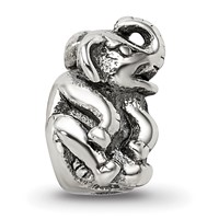 Sterling Silver Reflections Elephant Bead view 3