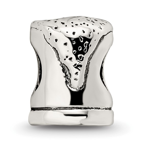 Sterling Silver Reflections Beer Mug Bead