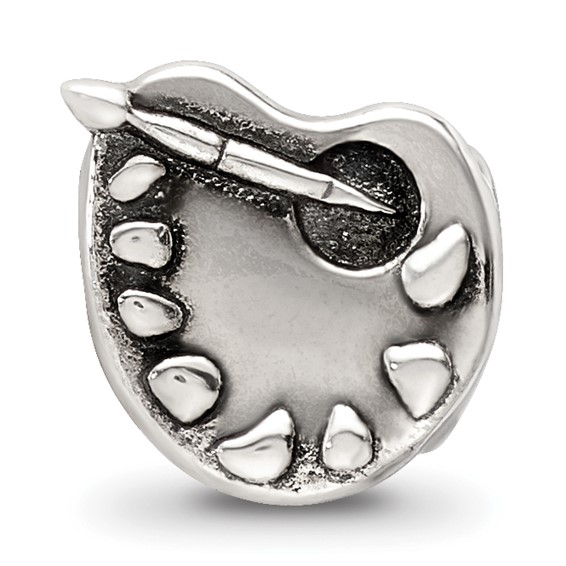 Sterling Silver Reflections Artists Palette Bead