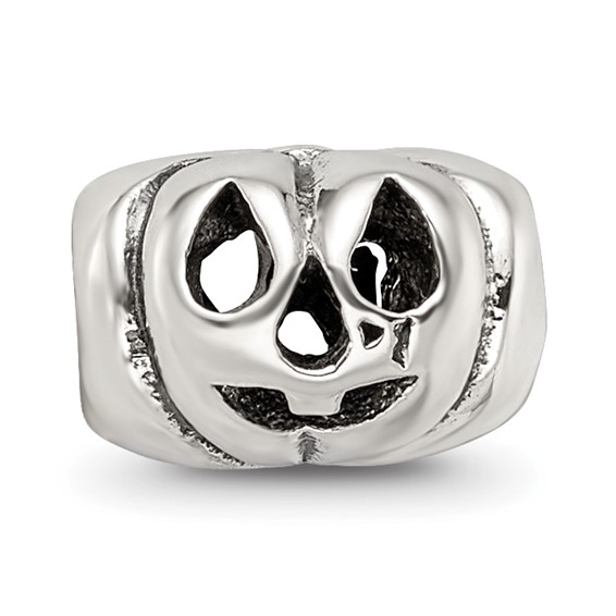 Sterling Silver Reflections Jack o Lantern Bead