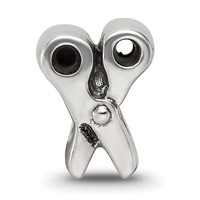 Sterling Silver Reflections Scissors Bead view 3