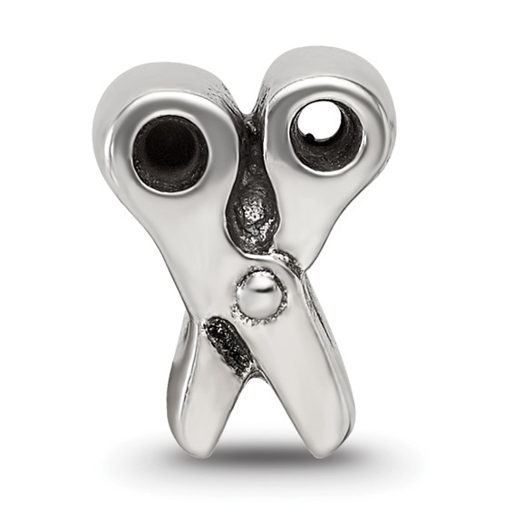Sterling Silver Reflections Scissors Bead