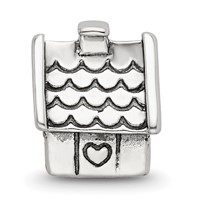 Sterling Silver Reflections House Bead view 3