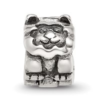 Sterling Silver Reflections Kids Lion Clip Bead view 3