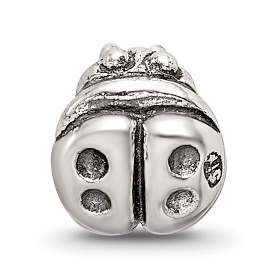 Sterling Silver Reflections Kids Ladybug Bead