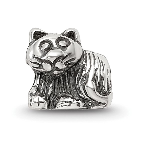 Sterling Silver Reflections Kids Kitten Bead