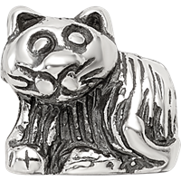 Sterling Silver Reflections Kids Kitten Bead view 4